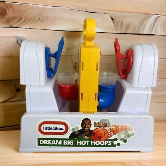 Little tikes Lebron James Dream Big Basketball Toy Mini Backboard Kids Youth Fun - Picture 1 of 12